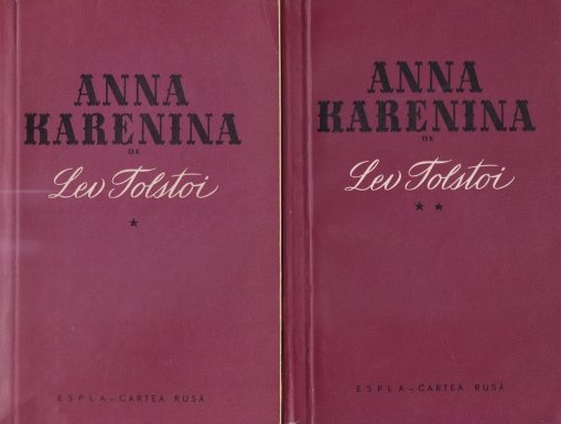 Coperta cartii Anna Karenina de Lev Tolstoi