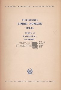 Dictionarul limbii romane (DLR)