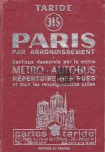 Taride Paris par arrondissement
