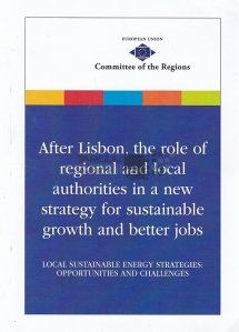 After Lisbon, the role of regional and local authorities in a new strategy for sustainable growth and better jobs