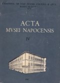 Acta Musei Napocensis
