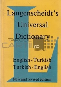 Langenscheidt's Universal DictionaryTurkish-English, English-Turkish