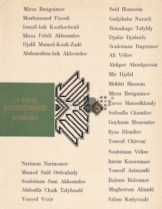 La prose azerbaidjanaise / Proza azerbagiana