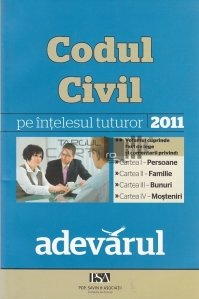 Codul civil pe intelesul tuturor, 2011