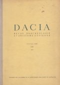 Dacia. Revue d'archeologie et d'histoire ancienne