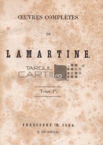 Oeuvres completes de Lamartine