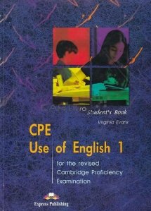 CPE Use of English 1 for the Revised Cambridge Proficiency Examination