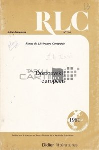 Revue de litterature comparee / Revista de literatura comparata