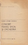 Concert pentru spion si orchestra
