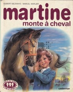 Martine monte a cheval / Martine calareste un cal
