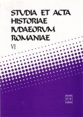Studia et acta historiae iudaeorum Romaniae