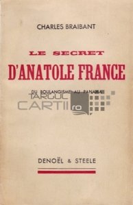 Le secret d'Anatole France / Secretul lui Anatole France