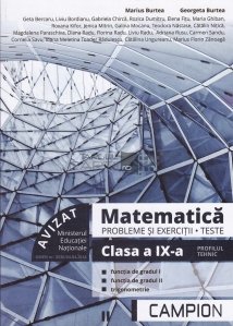 Matematica. Clasa a IX-profilul tehnic