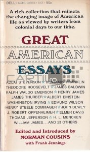 Great American Essays / Marile eseuri americane