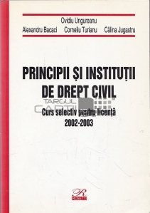 Principii si instituii de drept civil