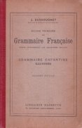 Cours primaire de Grammaire Francaise