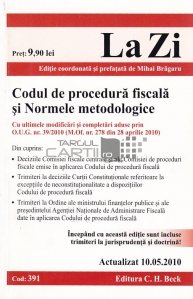 Codul de procedura fiscala si Normele metodologice