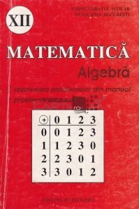 Algebra Clasa a XII-a