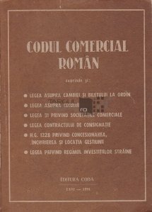 Codul comercial roman