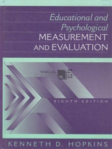 Educational and Psychological Measurement and evaluation / Măsurarea și evaluarea educațională și psihologică