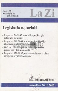 Legislatia notariala