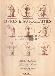 Livres & Autographes / Carti si Autografe