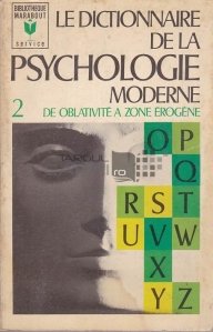 Le dictionnaire de la psychologie moderne