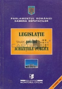 Legislatie privind achizitiile publice