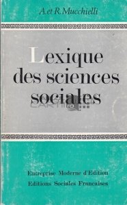 Lexique des sciences sociales / Lexicon de stiinte sociale