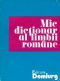 Mic dictionar al limbii romane