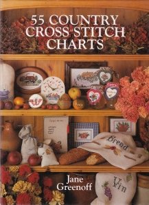 55 Country Cross Stitch Charts