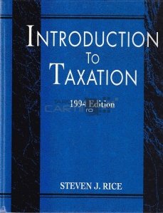 Introduction to taxation / Introducere in fiscalitate