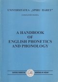 A handbook of english phonetics and phonology
