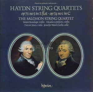 Haydn String Quartets (Op 71 No 3 In E Flat • Op 74 No 1 In C)
