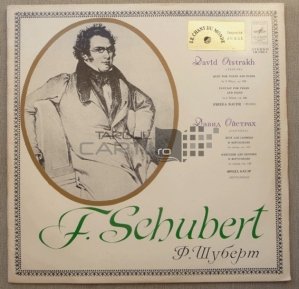 F. Schubert : Duet For Violin And Piano / Fantasy For Violin And Piano