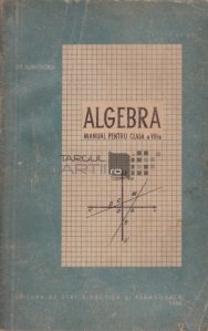 Algebra, manual pentru clasa a VIII-a