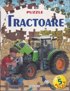 Carte puzzle - Tractoare