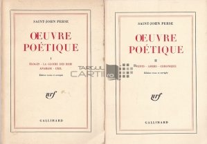 Oeuvre poetique / Lucrare poetica