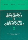 Statistica matematica si cercetari operationale