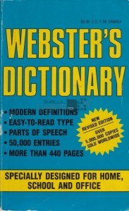Webster's Dictionary / Dictionarul Webster