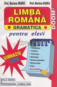 Limba romana - Gramatica