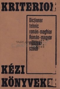 Dictionar tehnic roman-maghiar; Roman-maghiar muszaki szotar