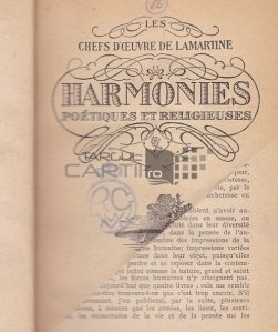 Harmonies poetiques et religieuses / Armonii poetice si religioase