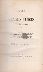 Revue des grands proces contemporains / Revista marilor procese contemporane