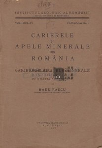 Carierele si apele minerale din Romania
