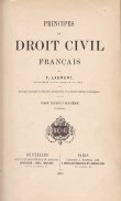 Principes de droit civil francais