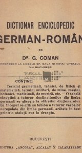 Dictionar enciclopedic german-roman