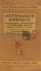 Anthologie grecque / Antologie greaca; epigrame