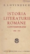 Istoria literaturii romane contemporane