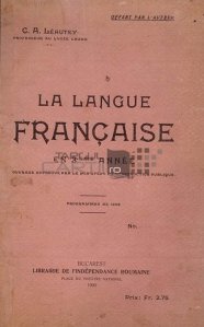 La langue francaise / Limba franceza in anul 3